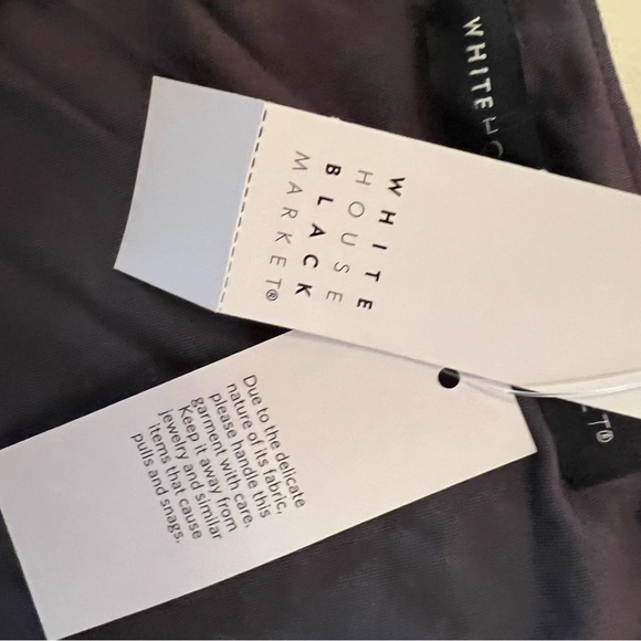 WHBM NWT Silver Sequin Top Size XS - Picture 6 of 12